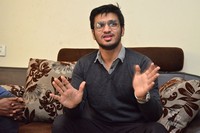 Nikhil Interview Photos